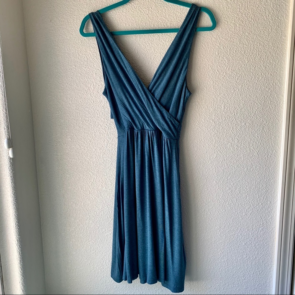 Ann Taylor LOFT Jersey Dress—Teal